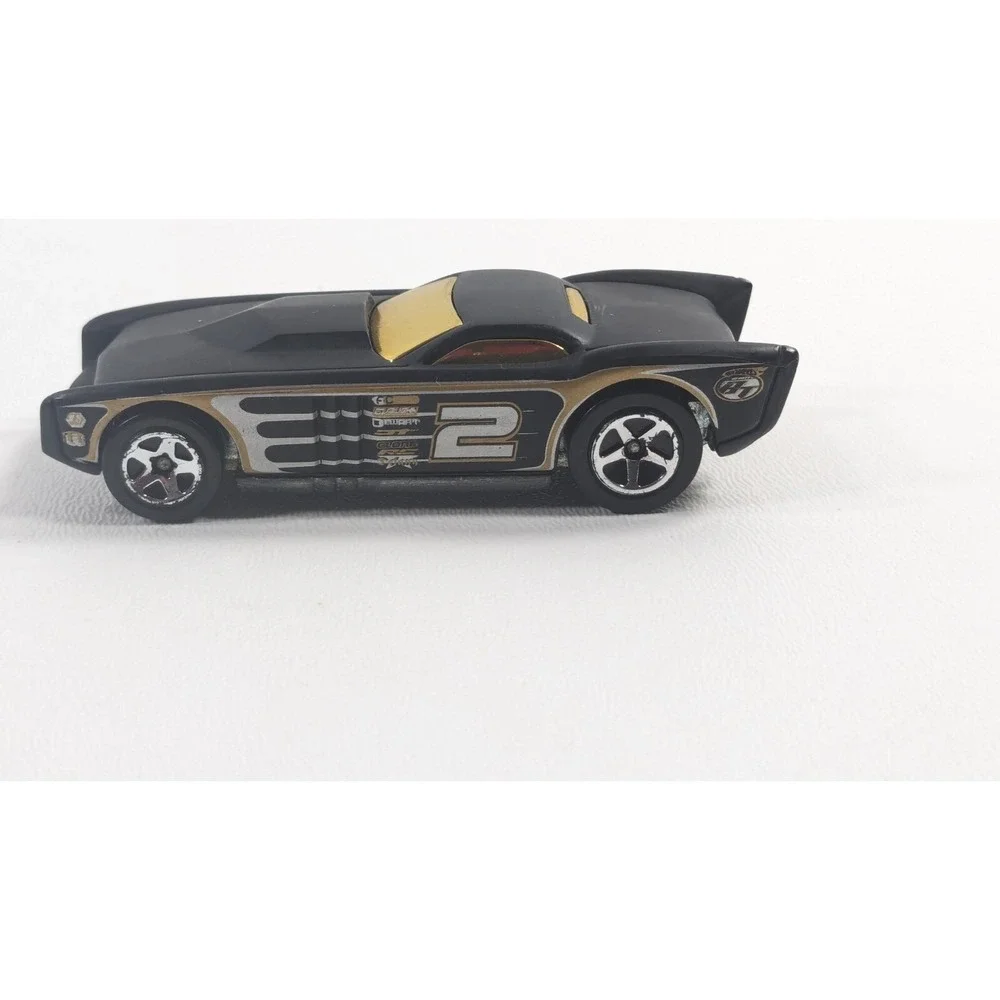 Hot Wheels The Govner Matte Black Gold Windows 2003 Mattel Diecast Car #2